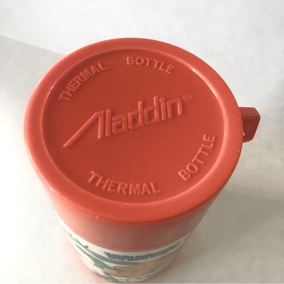 Vintage Original Winnie the Pooh Thermos Bottle ✨ With Lid and Cap ✨ 70’s Disney - Picture 5 of 8